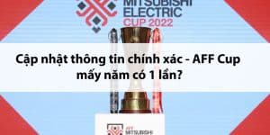 Cập nhật thông tin chính xác - AFF Cup mấy năm có 1 lần?